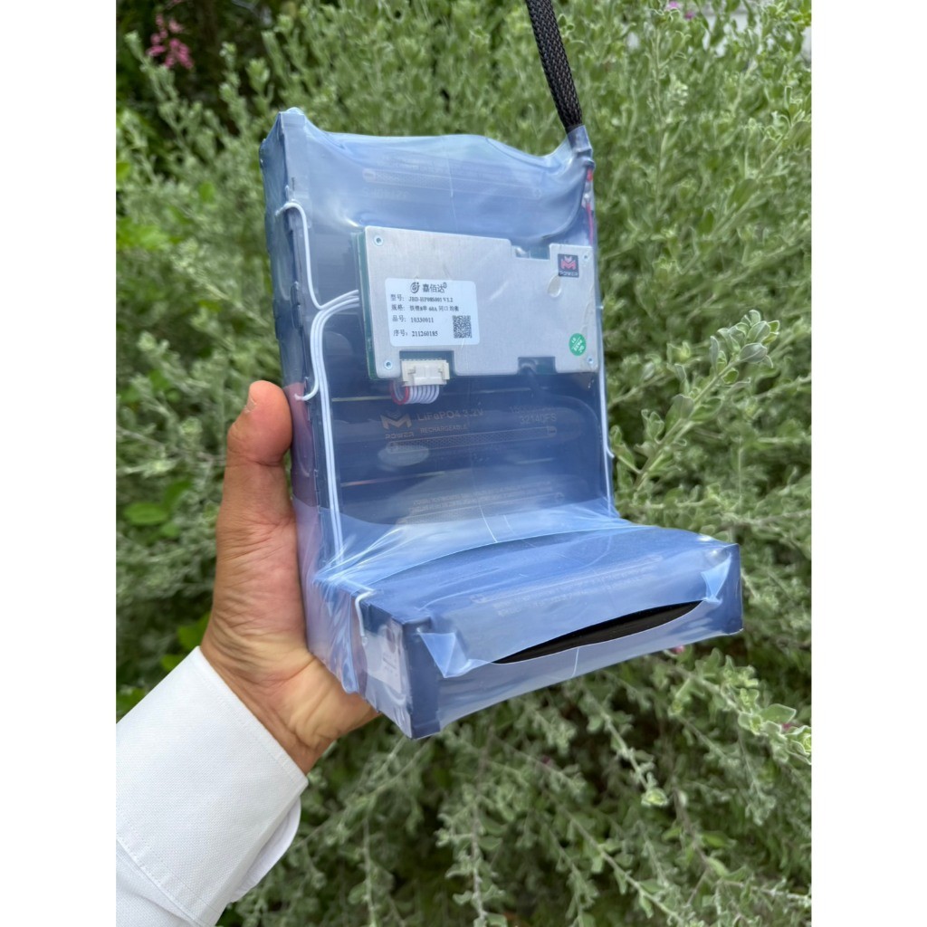 LiFePo4 8s 15ah 24-29.2v BMS 60a JBD ทรง L