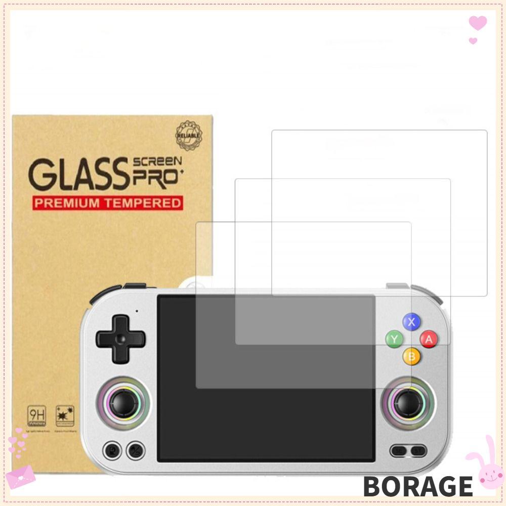BORAG กระจกนิรภัย, ฟิล์มกันรอยหน้าจอสะท้อนแสง 9H, ฟิล์มป้องกันรอยขีดข่วน HD คุณภาพสูงสําหรับคอนโซลเก