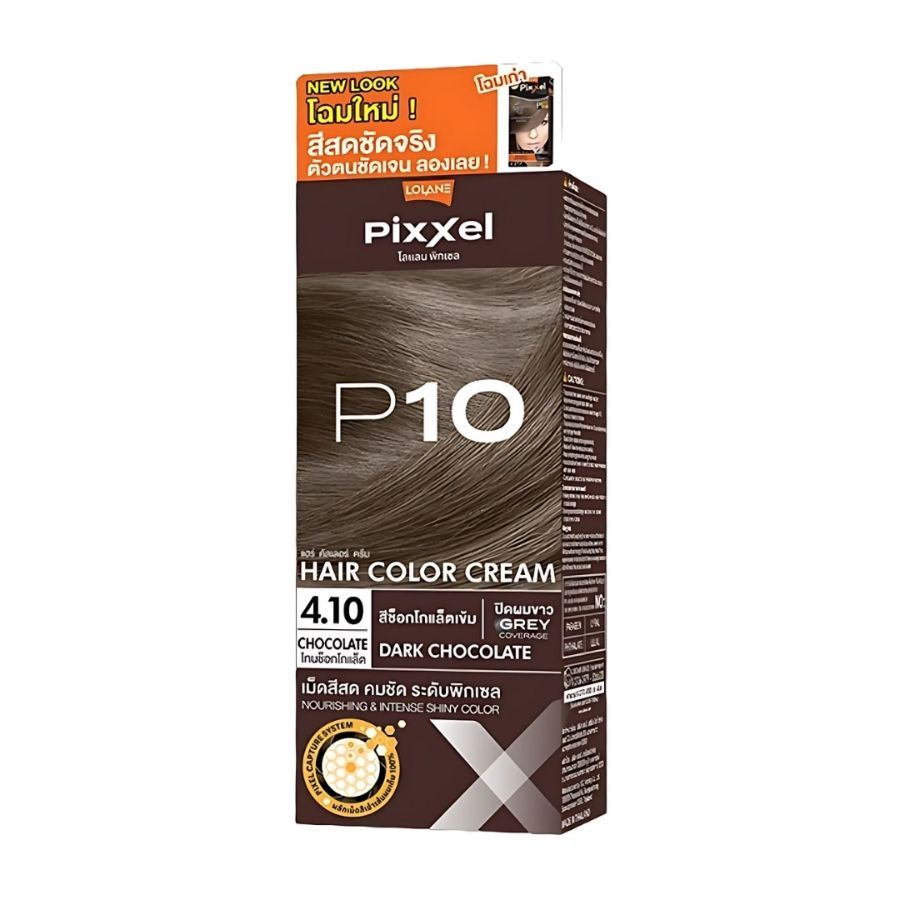 โลแลน พิกเซล คัลเลอร์ ครีมสีดาร์กช็อกโกแลต Lolane Color Cream Dark Chocolate 50g.