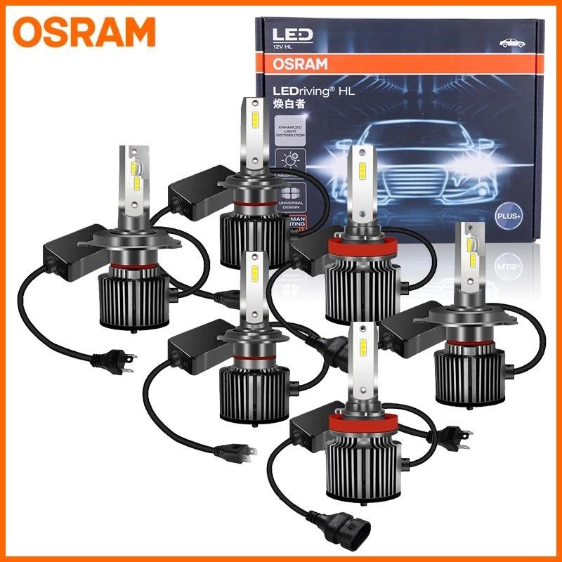 OSRAM LEDriving HBZ HL H7 H4 ไฟหน้ารถ LED H1 H8 H11 H16 HB3 HB4 12V 6000K Super Bright โคมไฟสีขาวหลอ