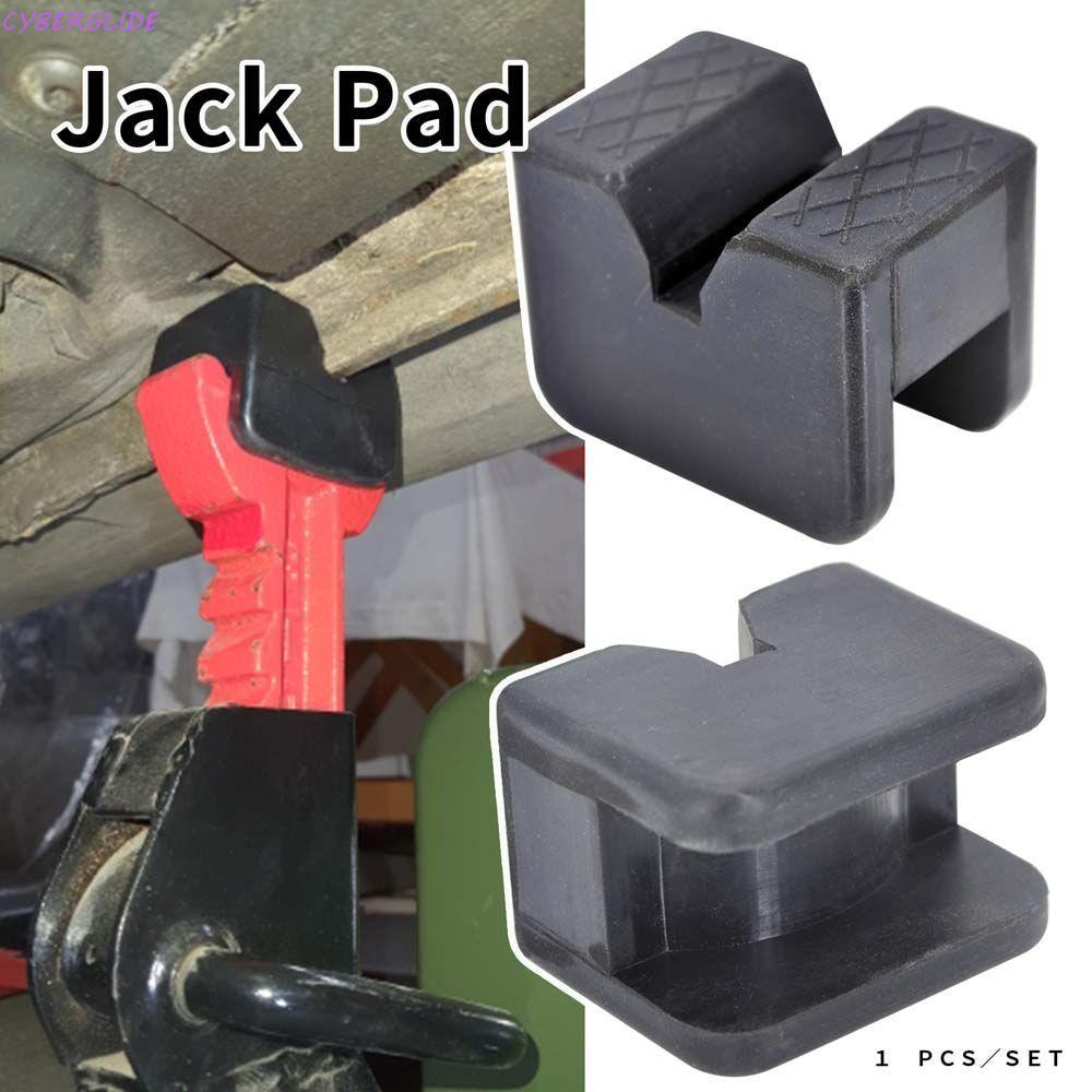 CYBERGLIDE แผ่นยาง Slotted Lifting Stands Mat Jack Stand