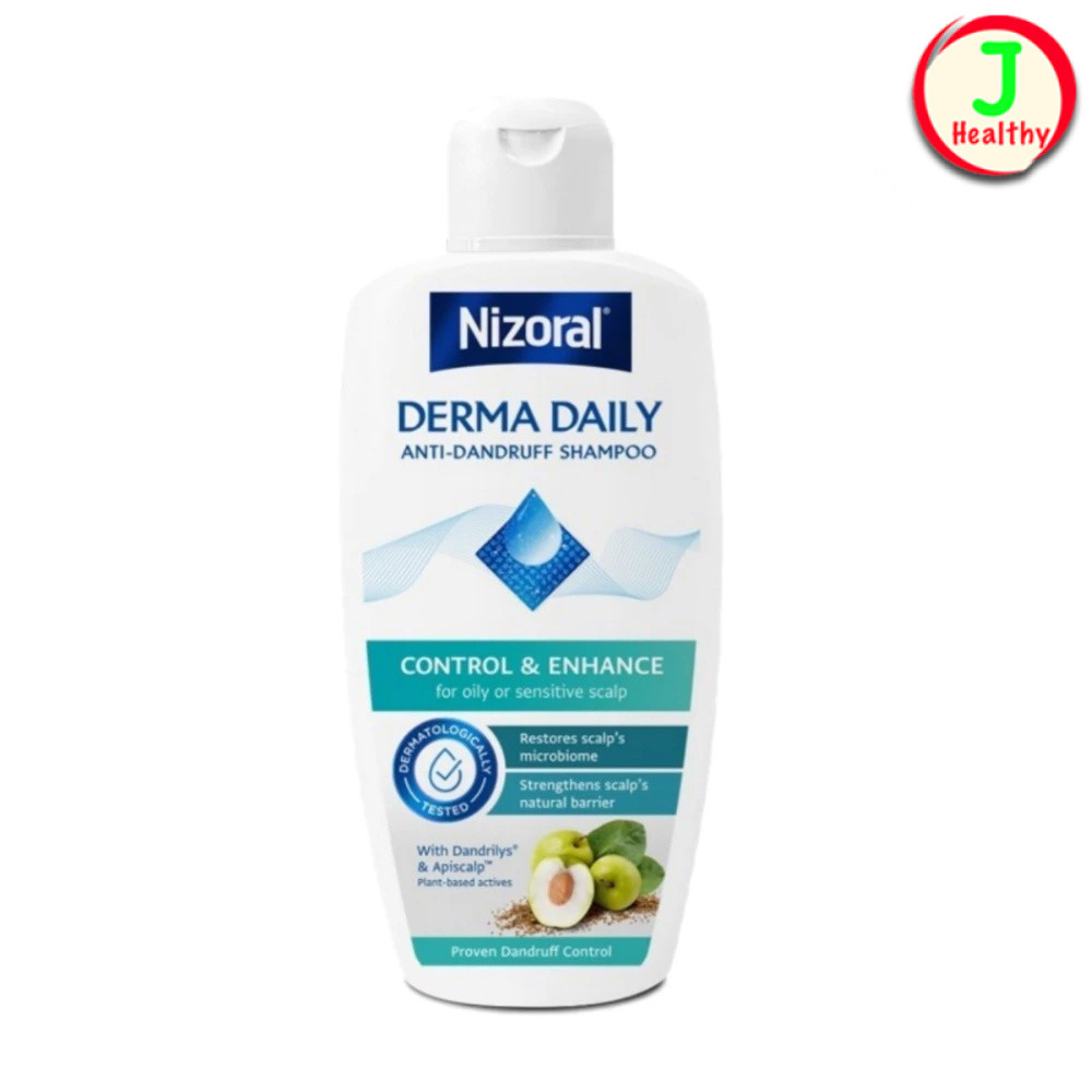 แชมพูไนโซรัล NIZORAL DERMA DAILY SHAMPOO ไนโซรัล เดอร์ม่า เดลลี่ ( 1 ขวด 200ml )