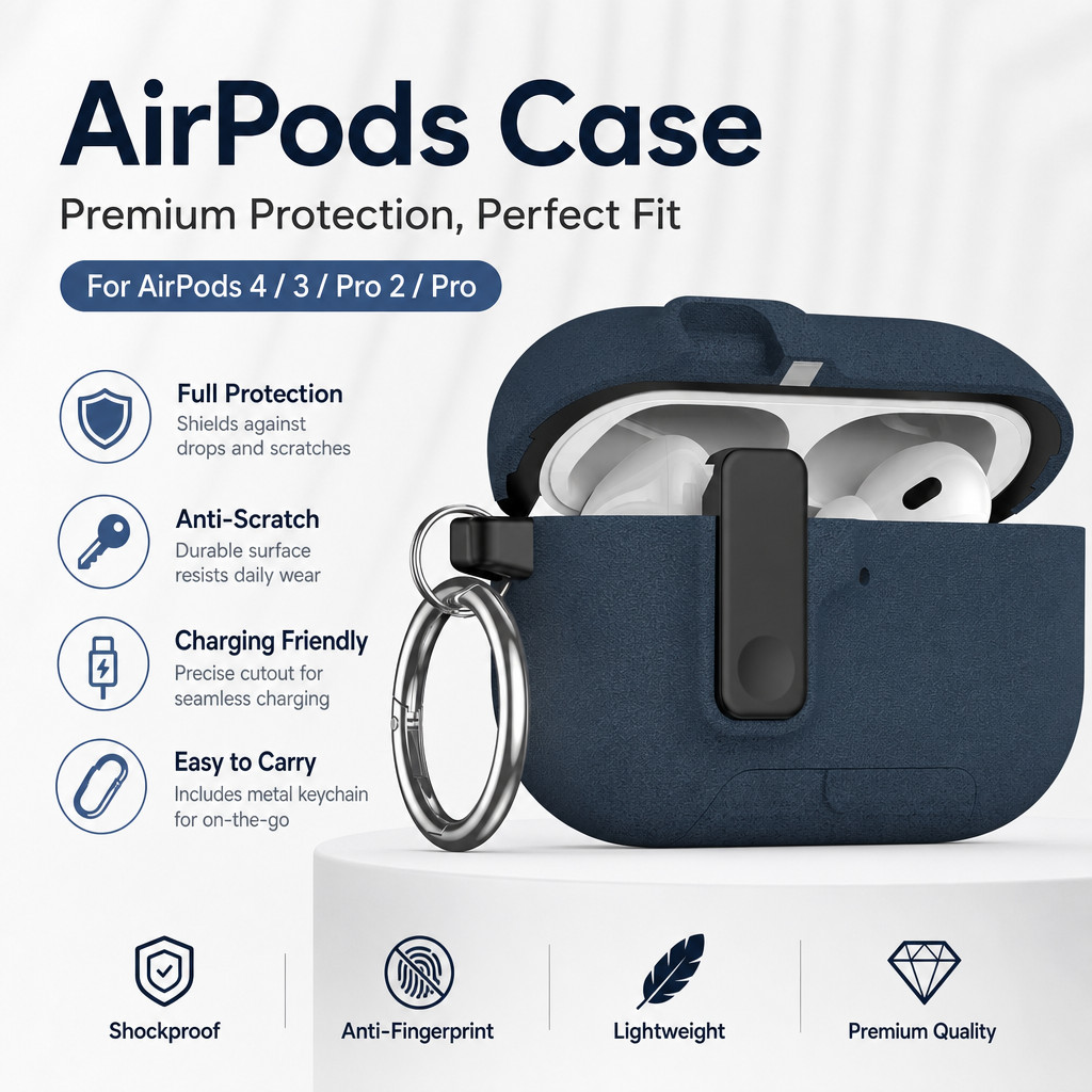 เคส airpods pro 3/เคส airpods 4/เคส airpods pro 2/เคส airpods pro/เคส airpod/เคส airpods 4/เคส airpo