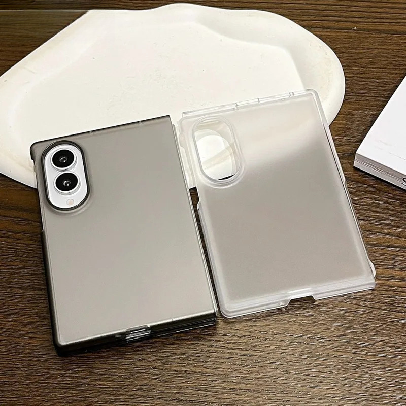 เคสพีซีเคลือบด้านบางเฉียบสําหรับ Samsung Galaxy Z Fold8 8Ultra 7 6 5 ใส Frosted ฝาหลังสําหรับ Samsung ZFold 8 กว้าง 2026