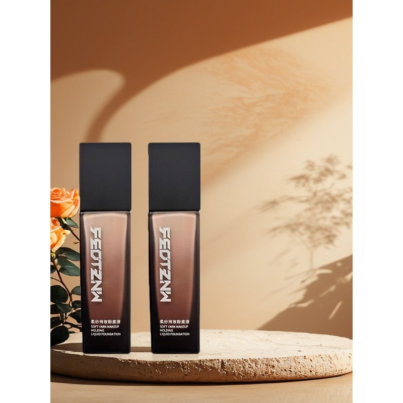 ครีมรองพื้น ไพรเมอร์ Feotznw/Fatini Soft Gauze Long-Lasting Makeup Liquid Foundation คอนซีลเลอร์ Fix