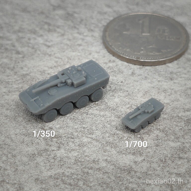 Ivico Super Stepchariot เรซิ่นสีขาวรุ่น 1/350/700 ถัง Chariot Miniature รุ่น TK059 OJR8