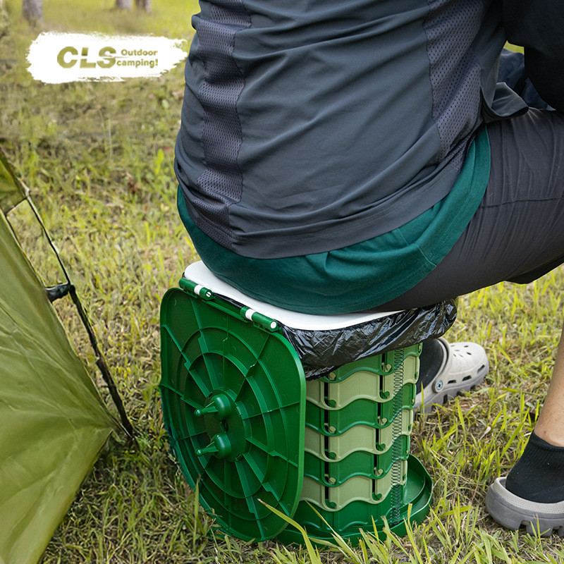 CLS Outdoor washable toilet, portable camping toilet, emergency toilet for self-driving trips, porta