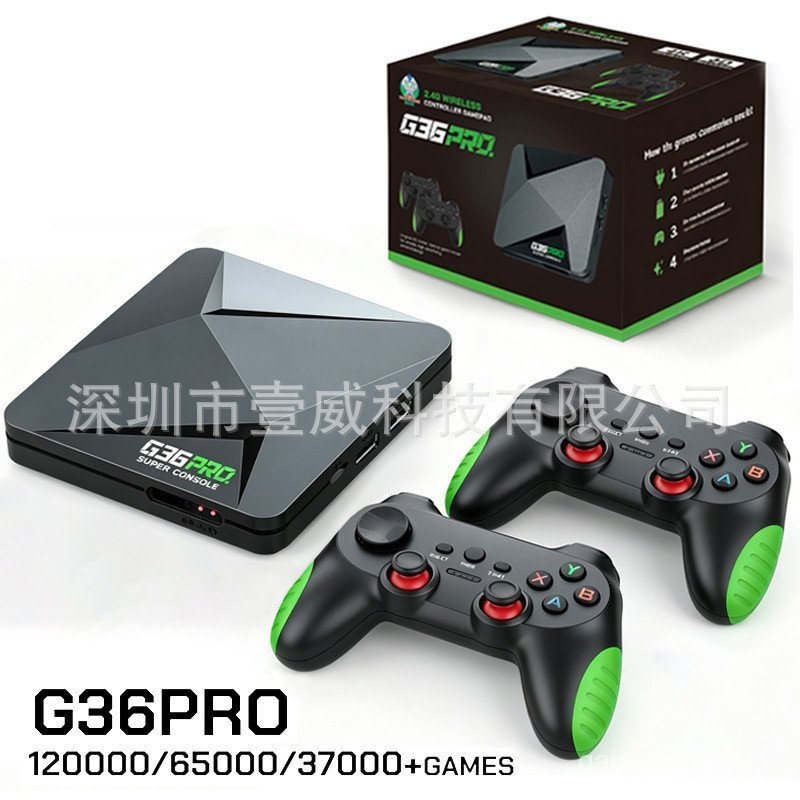 G36 PRO Home TV เกมคอนโซล Dual System Set Top Box 4K HD wifi Open Source Game