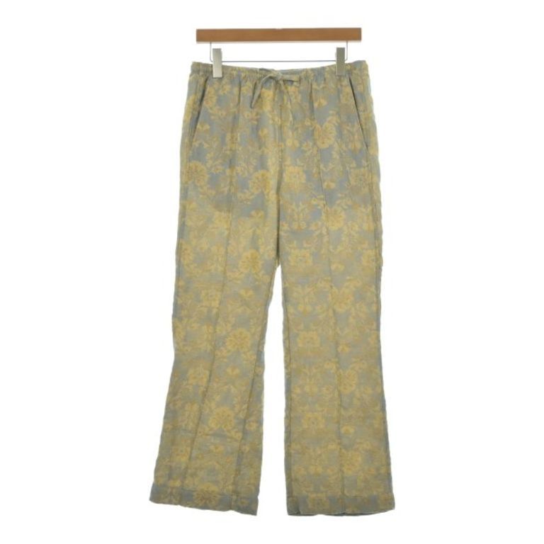NEED Needles LES Pants gray beige overall pattern Direct from Japan Secondhand