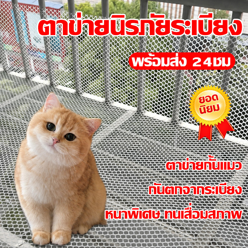 วัสดุหนา ทนทาน ตาข่ายพลาสติก ตาข่ายกันนก ตาข่ายพลาสติกสูง 1 เมตร ทนทาน ตาข่ายล้อมไก่ กว้าง30-100ซม รั้วตาข่าย