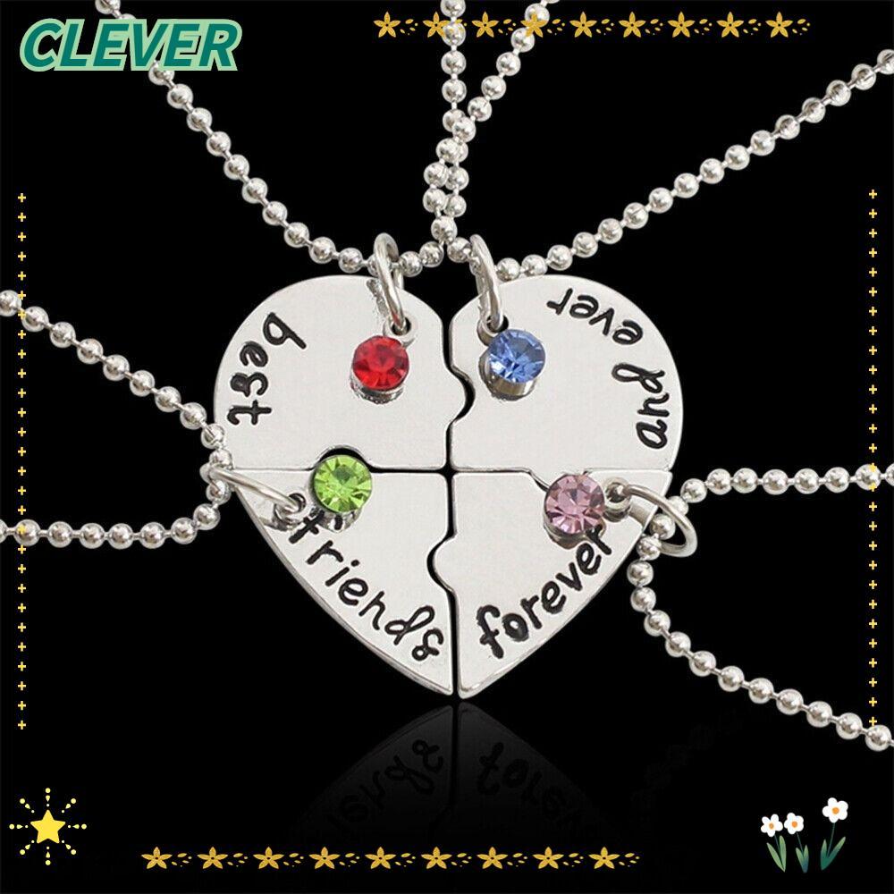 CLEVER 4 Bff Friend Best Friend Froever สร้อยคอแฟชั่น