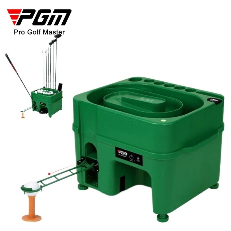 เครื่องให้บริการอเนกประสงค์กอล์ฟ PGM พร้อมการตรวจจับอินฟราเรดสําหรับการจัดส่งลูกบอลอัตโนมัติพร้อมขาต