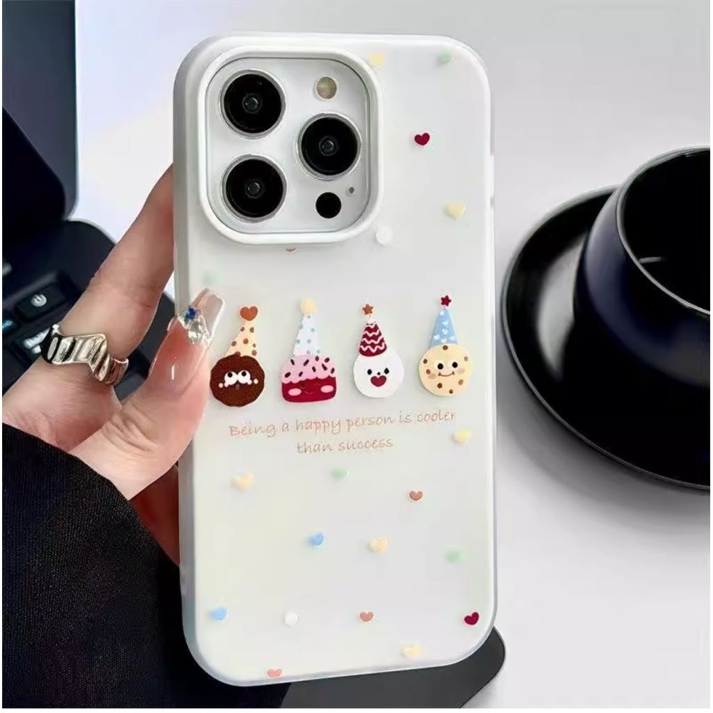รอบคุกกี้ 2 in1 เคสโทรศัพท์สําหรับ OPPO F31 Pro Plus F29 F27 F25 F23 F21S F19 Pro Plus F19S F17 F9 P