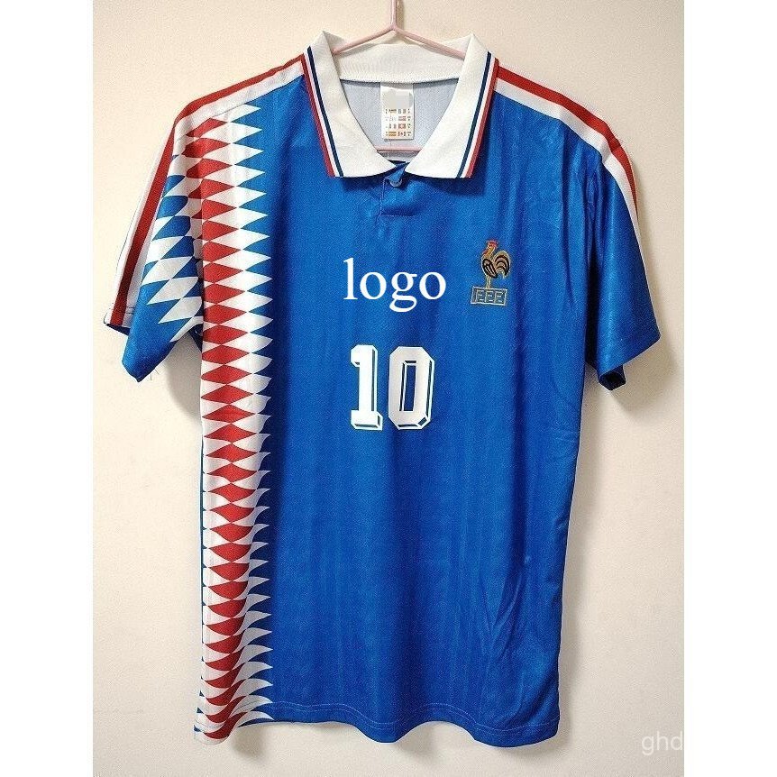 Best Seller 1994 France Home And Away Retro T-Shirt-Short Sleeve Vintage Uniform 1NKT