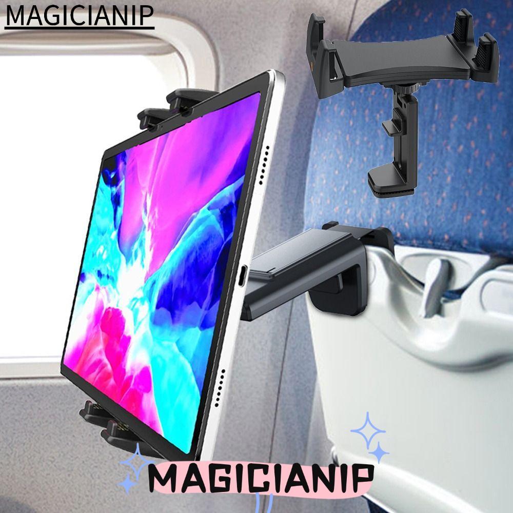 ที่วางโทรศัพท์เครื่องบิน MAGICIANIP, ขายึดแท็บเล็ตแบบพับได้แบบแฮนด์ฟรี, แบบพกพา 360° Rotation Multif