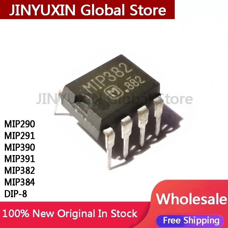 5 ชิ้น MIP290 MIP291 MIP390 MIP391 MIP382 MIP384 DIP-8 ชิป IC ในสต็อกขายส่ง