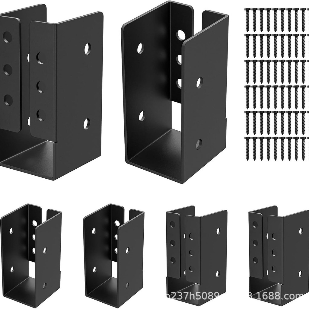 Metal Hidden Beam Holder Hanger Outdoor Hidden Flange Light Beam Holder Q235B MZCQ