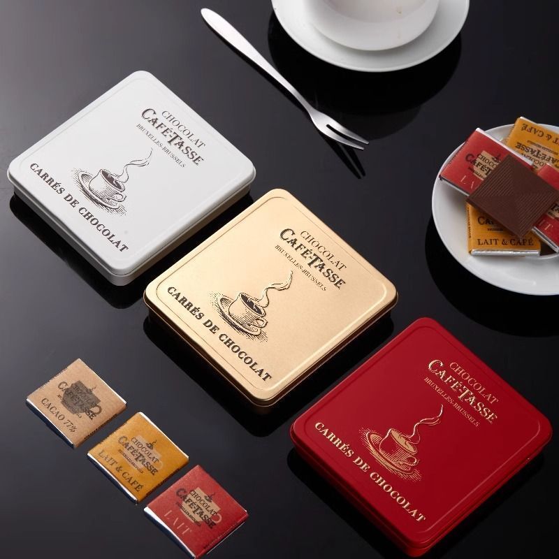 Box Box Café-Tasse Belgium Garfield Envoy Chocolate Mini 4 ชิ้นกล่องของขวัญของขวัญสําหรับแฟน 8.4.1