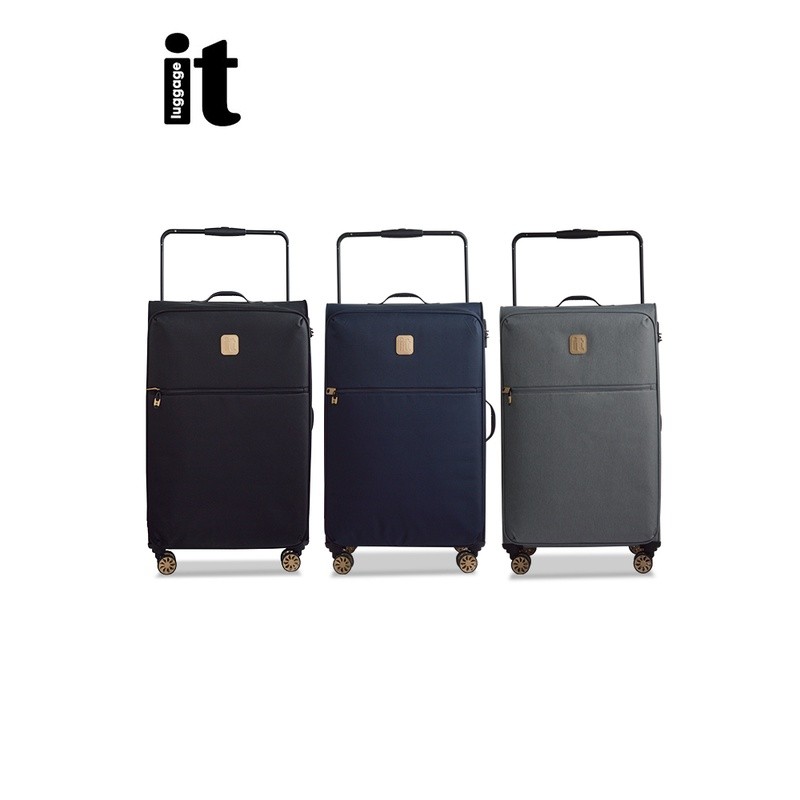 กระเป๋าเดินทาง IT Luggage/กระเป๋าเดินทางแบบมีคันชักกว้างน้ำหนักเบาพิเศษ ทำจากผ้า Oxford พร้อมระบบล็อ