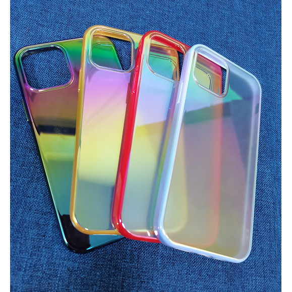 เหมาะสําหรับเคสโทรศัพท์ IPhone12Mini IPhone12PC + TPU สีสัน IP12Pro Max Frosted