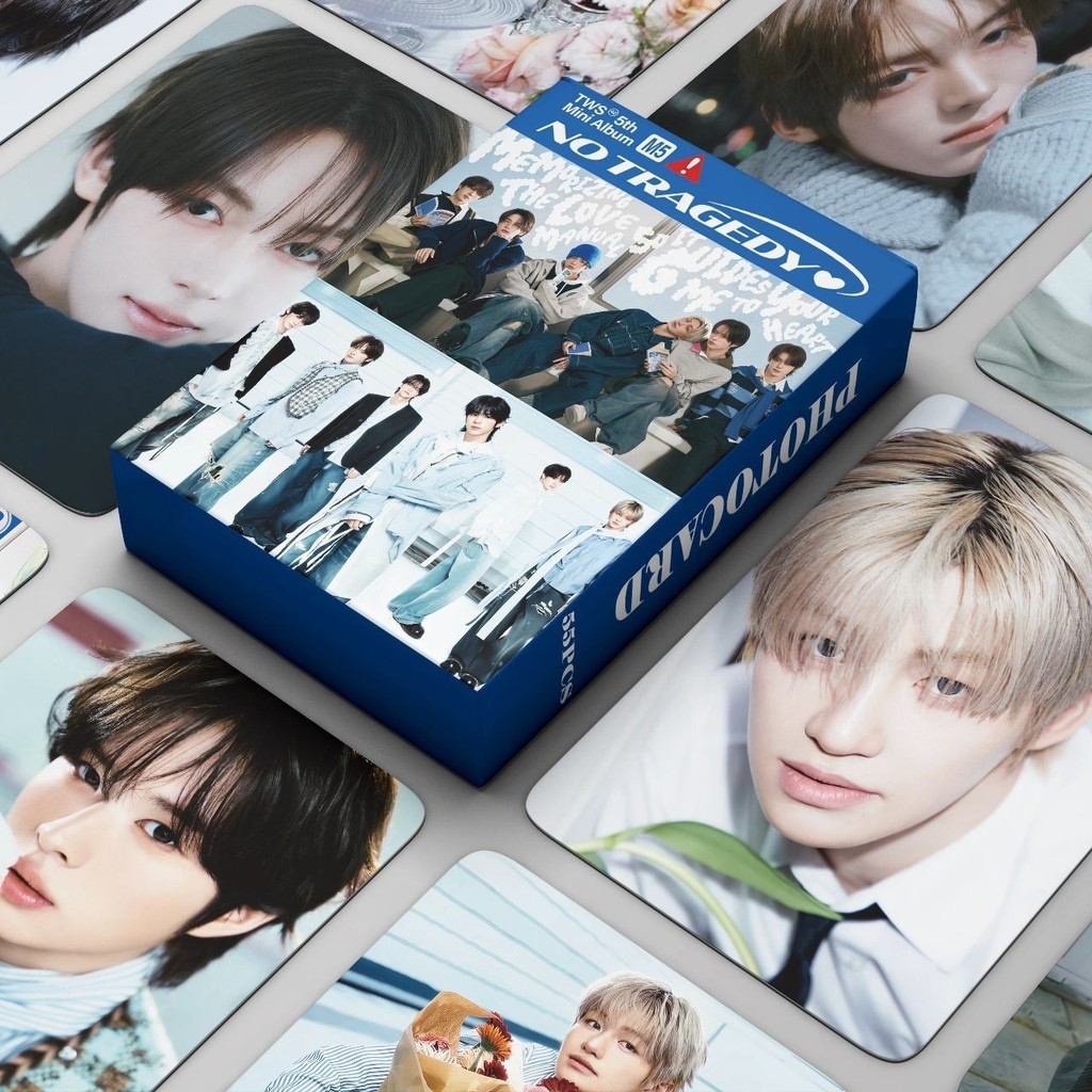 พร้อมสต็อก 55 ชิ้น TWS ไม่มีการ์ดโฟโต้การ์ด TRAGEDY YOUNGJAE JIHOON