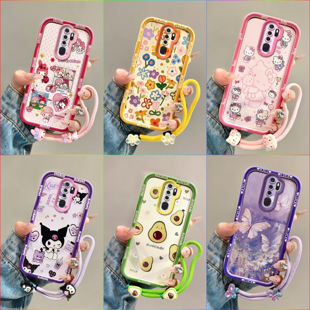 เคสสําหรับ OPPO A5 2020, A9 2020 เคสโทรศัพท์ซิลิโคนอ่อนนุ่มพิมพ์การ์ตูนน่ารัก