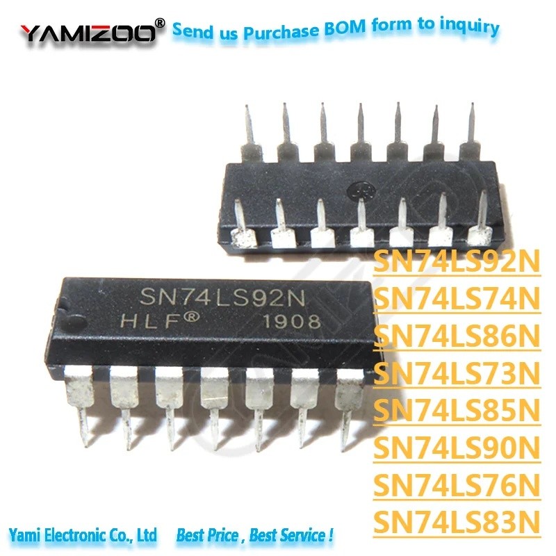 5PCS HD74LS86P SN74LS86N DIP-14 74LS86 SN74LS73N SN74LS76N SN74LS83N SN74LS85N SN74LS90N SN74LS92N 7