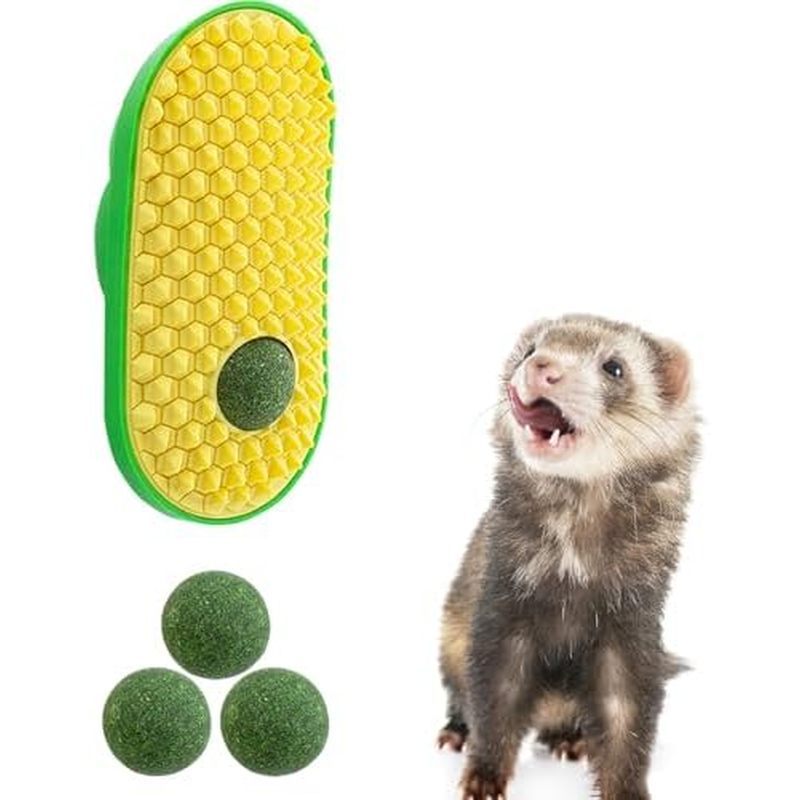 ของเล่นเฟอร์เรท, Hay Ball สําหรับ Ferret Lick, Safe Ferret Chew Enrichment ของเล่นทําความสะอาดฟันทัน