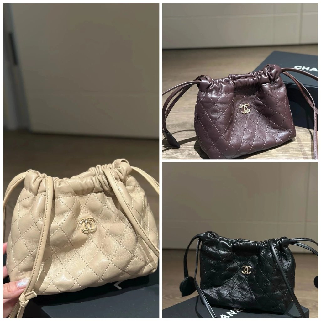 Chanel Chanel Chanel 26s Drawstring Lucky Bag Bag Shoulder Crossbody Female Mini Small Bag