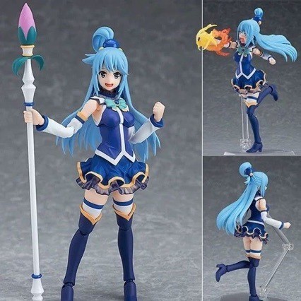 Figma KonoSuba Aqua Goddess of Water Movable PVC Action Figure