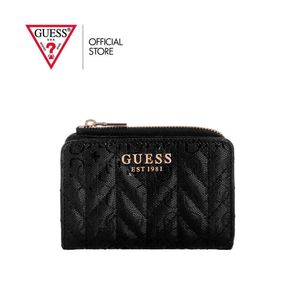GUESS กระเป๋า รุ่น GG9741156 STACEY SLG ZIP ARND CARD CASE