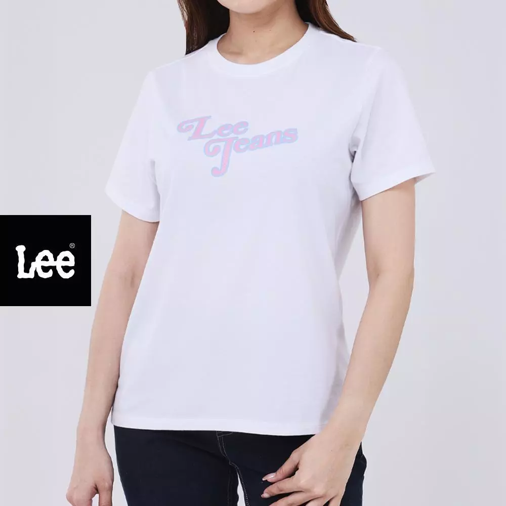 LEE เสื้อยืดแขนสั้นผู้หญิง รุ่น LE S326WTSSF29 สีขาว