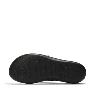 FITFLOP IQUSHION FLOWER FLIP-FLOPS รองเท้าแตะผู้หญิง รุ่น A6N-001 สี BLACK