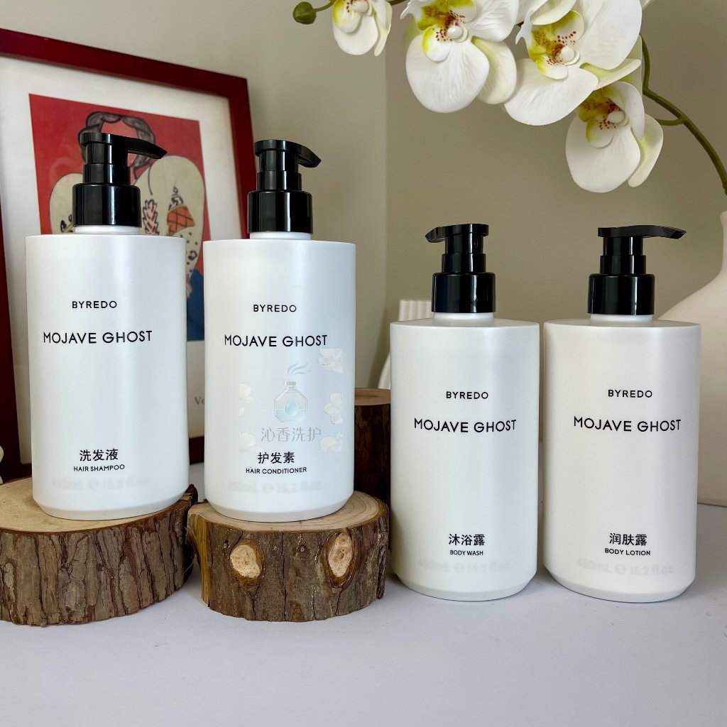 BYREDO Desert Ghost Hair & Body Wash 450ML (สําหรับโรงแรมคอนราด) 百瑞德BYREDO 葱 康莱酒店 洗发 护发 理发 理发 浴室 450