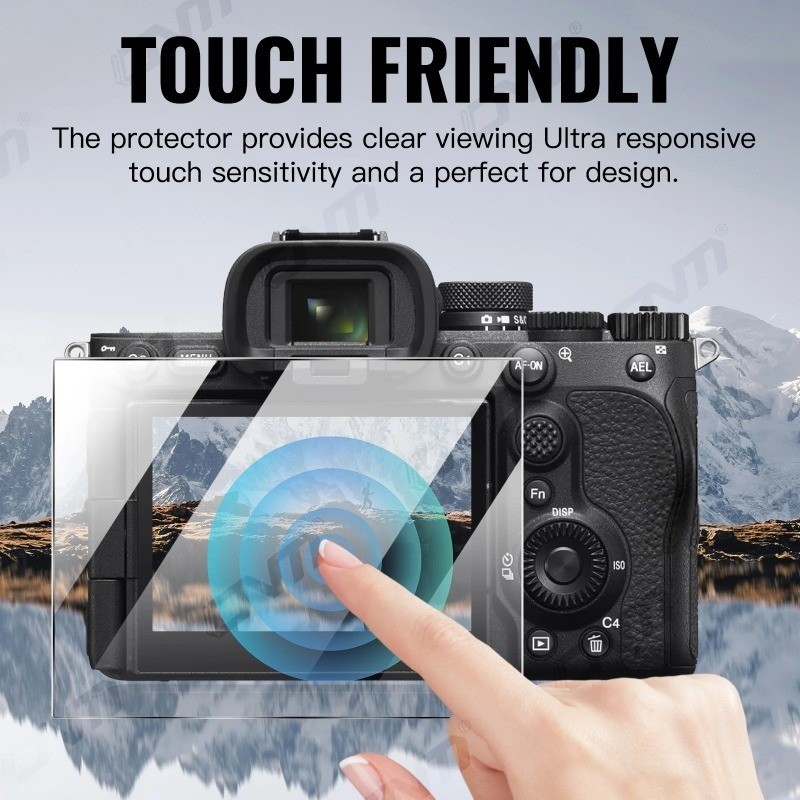 1-3PCS 9H HD กระจกนิรภัยสําหรับ Sony A7 A7 II A7 III A7 IV A7 V A77 A77 II A7C A7C II A7CR A7R A7R I