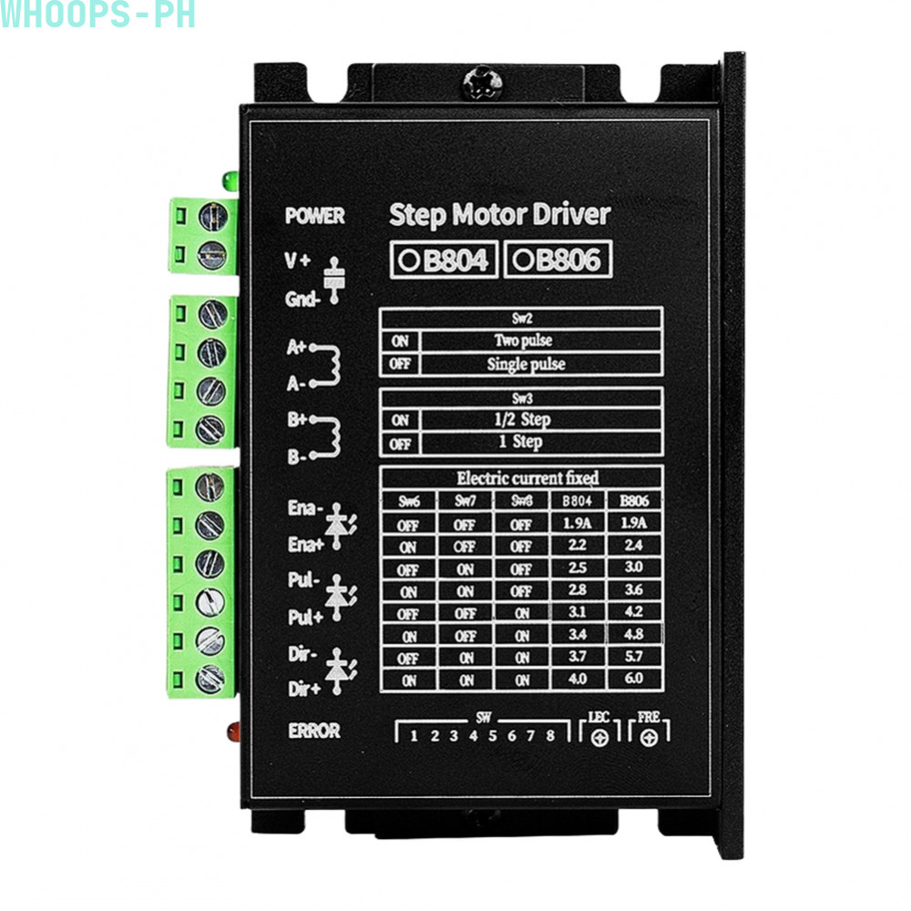 เกรดอุตสาหกรรม B806 Stepper Driver 20V-120V สําหรับ 42 57 Stepper Motor เข้ากันได้กับ