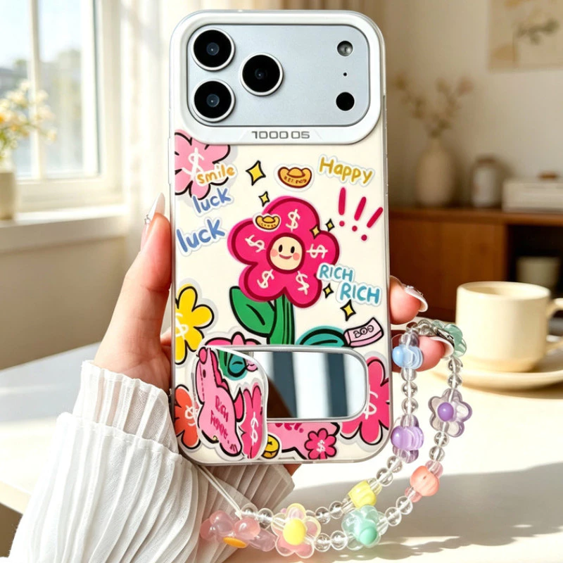LUCK💌เคสโทรศัพท์พร้อมสายคล้อง เคสไอโฟน iPhone17PROMAX 15PRO 13pro เคสโทรศัพท์ 14plus 12pro 11 ไอโฟน16promax-XYMSCY921B
