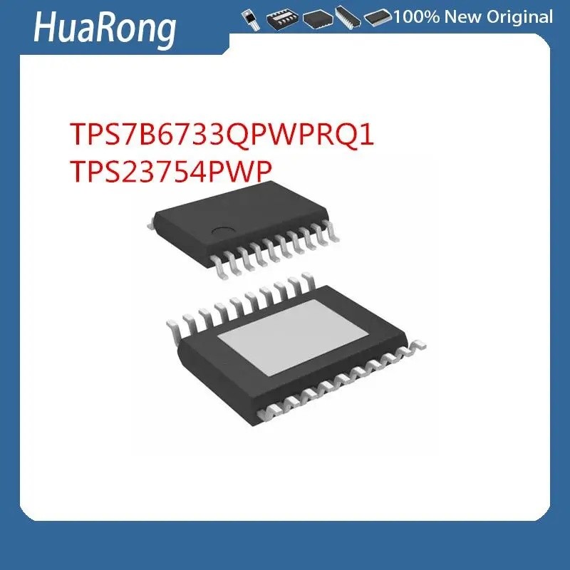5 ชิ้น/แบทช์ TPS7B6733QPWPRQ1 TPS7B6733QPWPR 7B6733 TPS23754PWP TPS23754 HTSSOP20