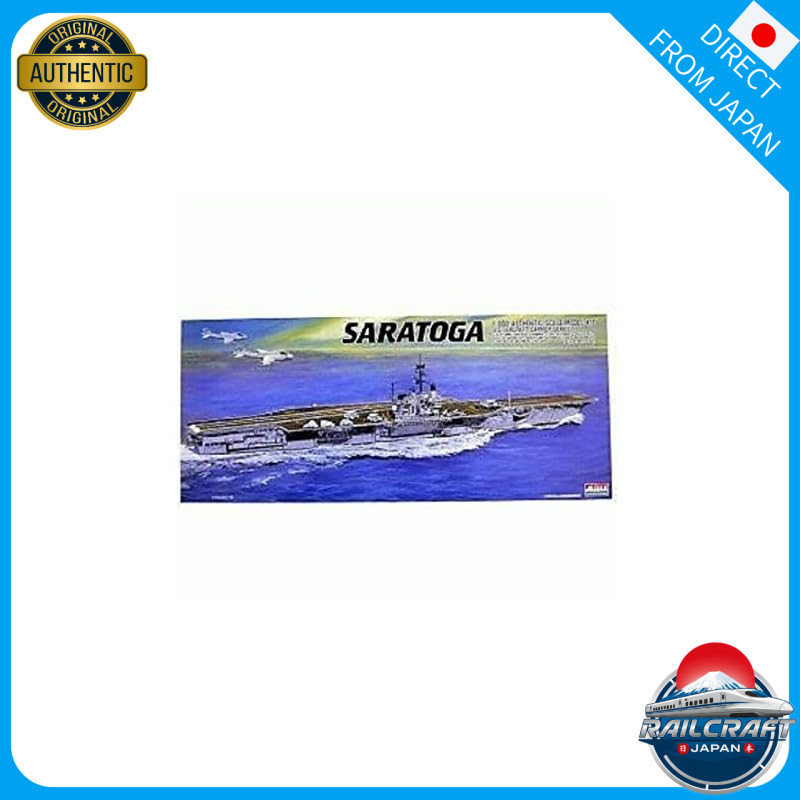 Micro Ace 1/800 Battleship and Aircraft Carrier Series No.18 U.S. Navy Aircraft Carrier Saratoga Pla