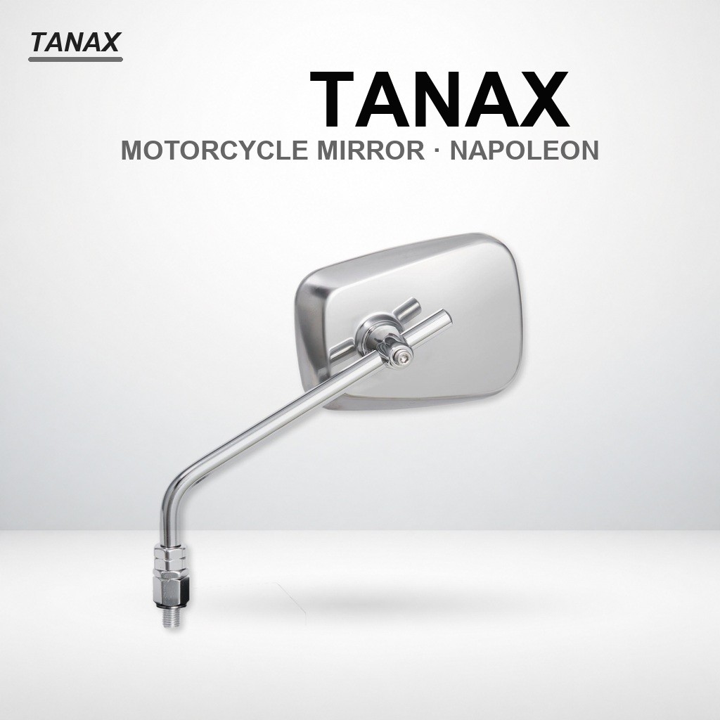กระจกมองข้างมอเตอร์ไซค์ TANAX Napoleon อเนกประสงค์ | TANAX Napoleon Universal Motorcycle Mirror
