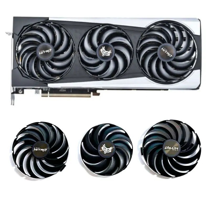 ใหม่ 87 มม.FDC10H12D9-C 95 มม.FDC10U12D9-C สําหรับ Sapphire NITRO + AMD Radeon RX 6700 6800 6900 XT 