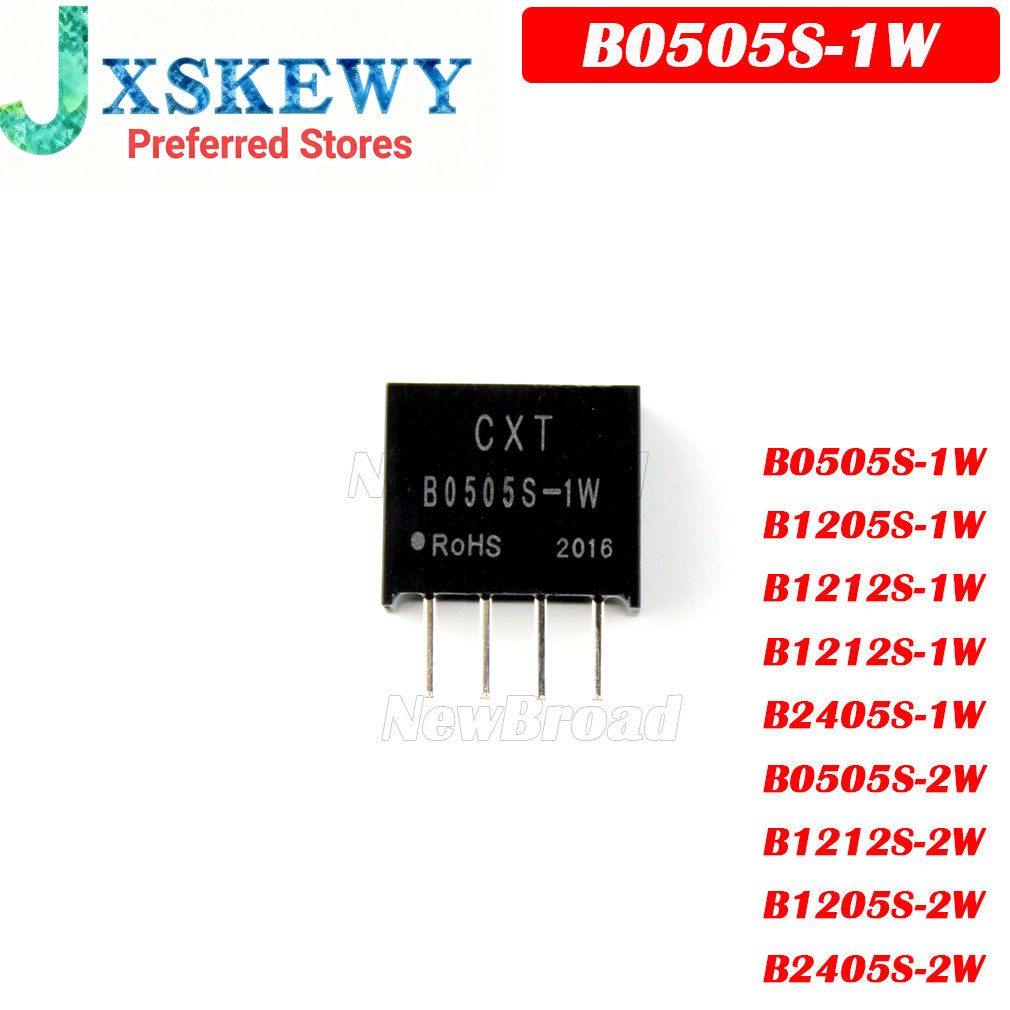 1W 2W series power โมดูล converter B0505S-1W B1205S-1W B1212S-1W B12S-1WR2 B2405S-1W B0505S-2W B12S-
