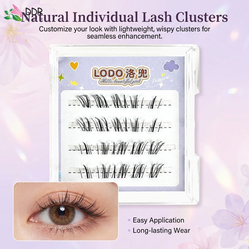 Rhinestone Decor Lower Lashes - การออกแบบที่ยุ่งธรรมชาติสําหรับแต่งหน้าปาร์ตี้ประจําวัน