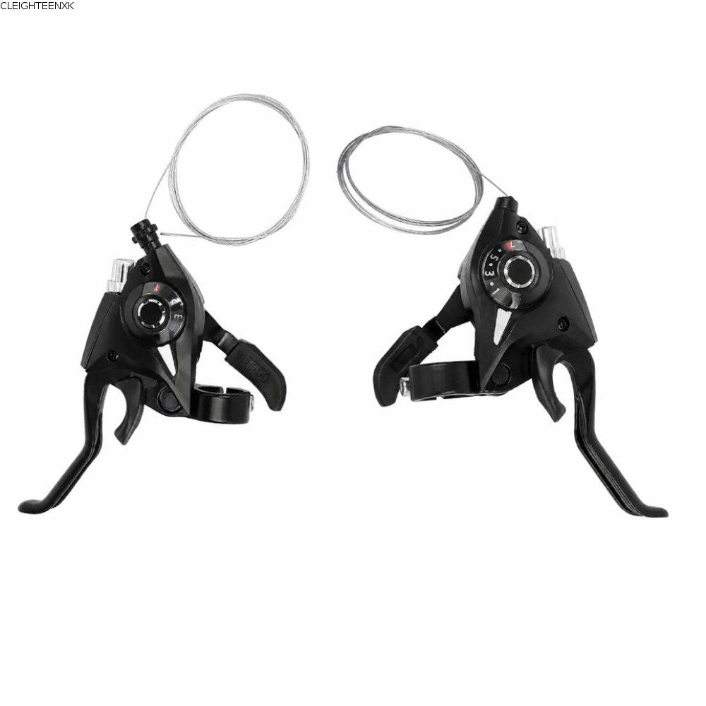 CLEIGHTEEN8H จักรยานเบรค Lever Shifter, 21 ความเร็ว V เบรคจักรยานเสือภูเขา Shifter, ทนทาน Ergonomic 
