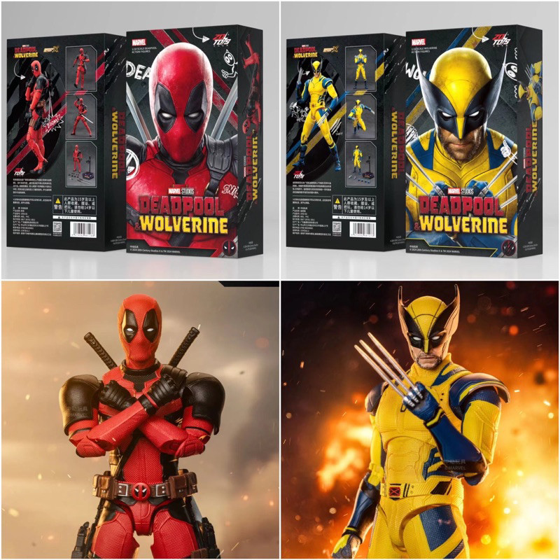 ZD Toys 1/10 Action Figure - Wolverine "Deadpool และ Wolverine"