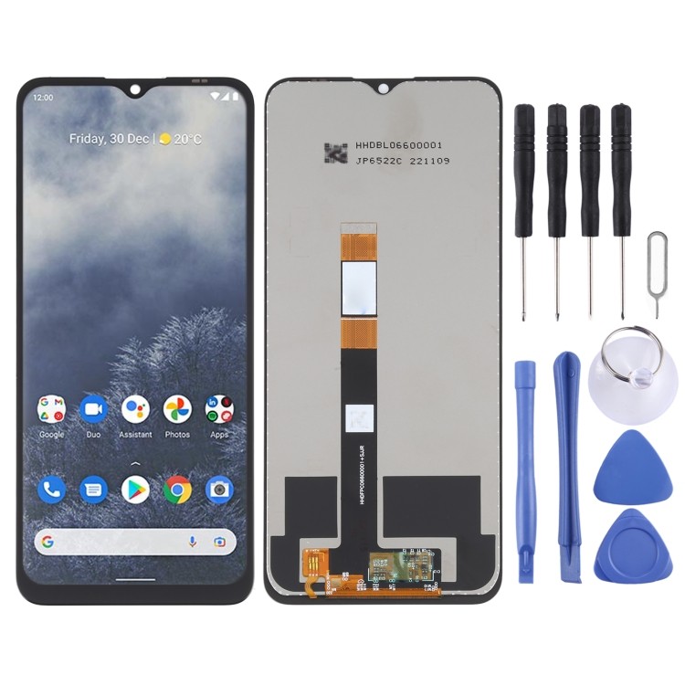 เตรียมจัดส่ง หน้าจอ LCD สําหรับ Nokia G60 พร้อม Digitizer Full Assembly สําหรับ Nokia G60