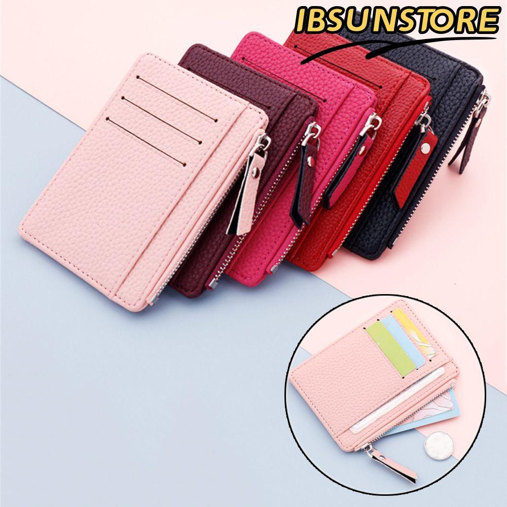 IBSUNSTORE Wallet Multi-card Bit Coin Bag Card Holder for Women