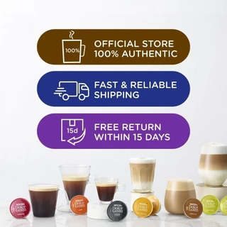 [เลือกรส] STARBUCKS BY NESCAFE DOLCE GUSTO เนสกาแฟ โดลเช่ กุสโต้ แคปซูลกาแฟ STARBUCKS 12แคปซูล/กล่อง (3กล่อง)
