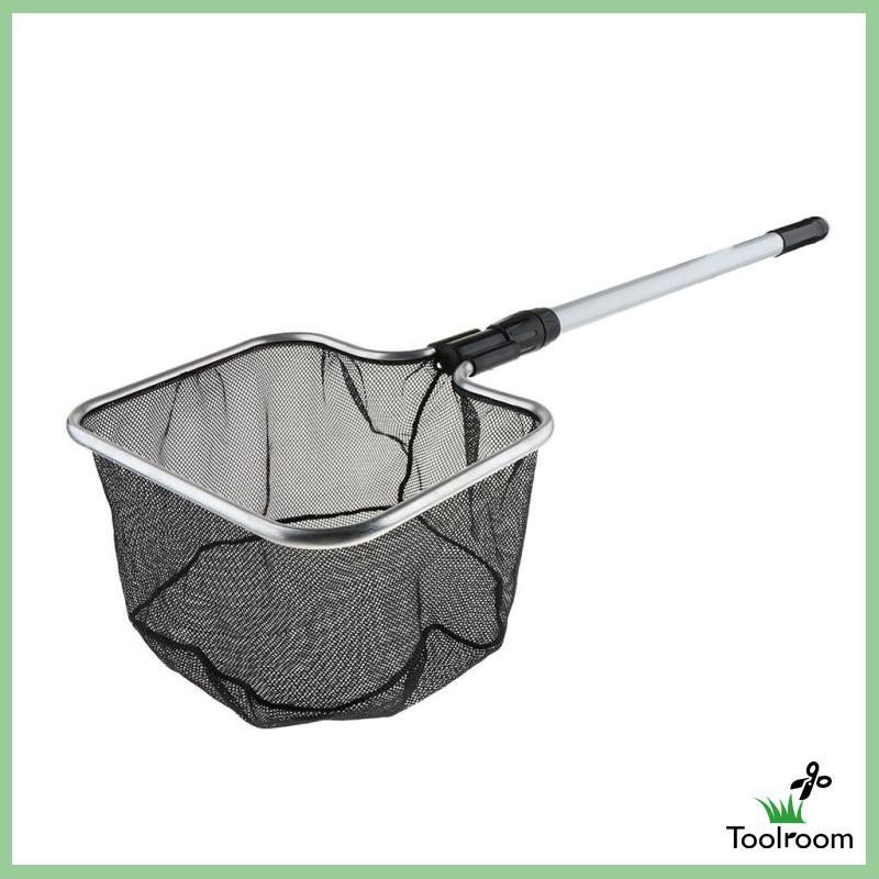 [ห้องเครื่องมือ] ตู้ปลาตู้ปลาปลา Landing Net Tropical Coldwater Marine Netting Scoop