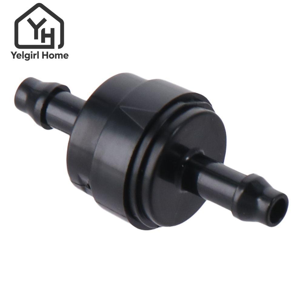 YELGIRLB One-way Check Valve, Non Return 1/8" 3/16" 1/4" Check Valve, One-way Valve One Way Nylon Bl